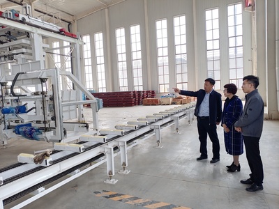 市婦聯重點項目推進專員赴山亭區對接幫扶砂漿企業